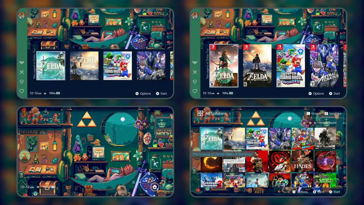 Link Chillax (V1) | Switch Theme Packs | Themezer