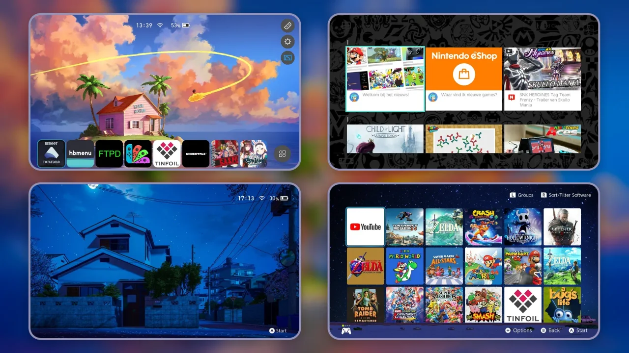 ANIME PACK | Switch Theme Packs | Themezer