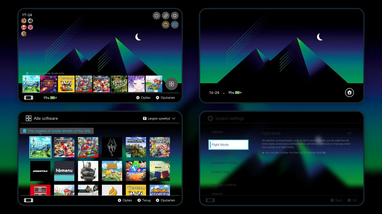 Art Deco Pyramid | Switch Theme Packs | Themezer