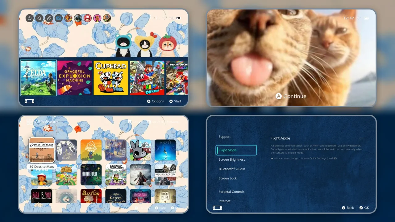 ultimate cat pack | Switch Theme Packs | Themezer