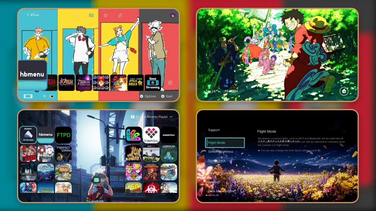 Goros_Anime | Switch Theme Packs | Themezer