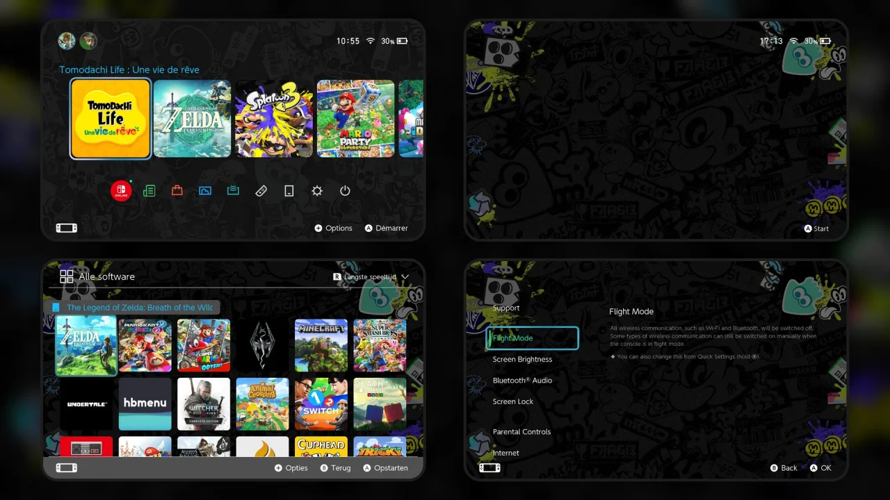 SplatoonZ v2 | Switch Theme Packs | Themezer