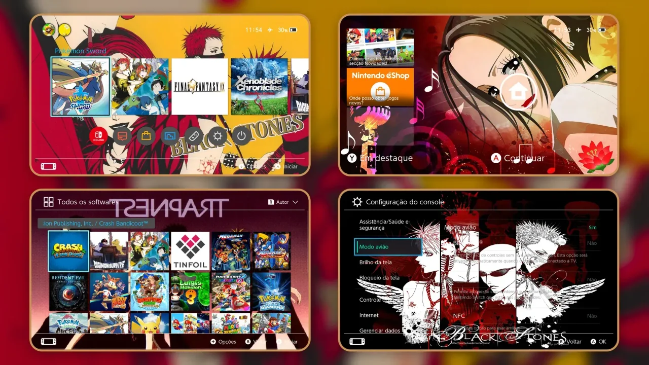 Anime Nana | Switch Packs | Themezer