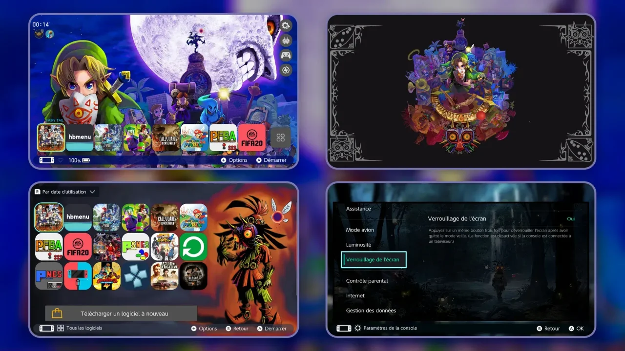 Zelda Majoras Mask | Switch Theme Packs | Themezer