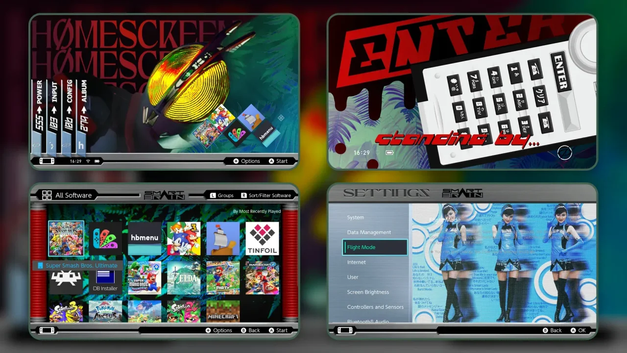 Kamen Rider 555 (Faiz) theme | Switch Theme Packs | Themezer