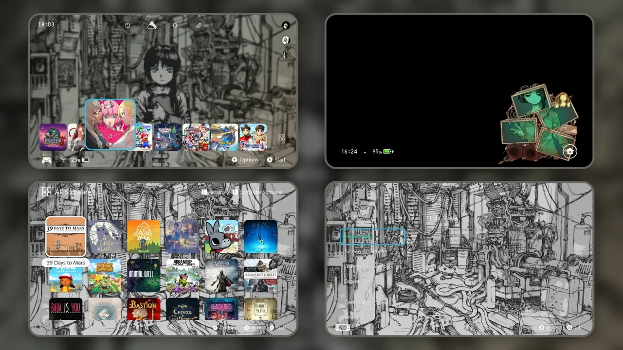 Lain Theme Pack | Switch Theme Packs | Themezer