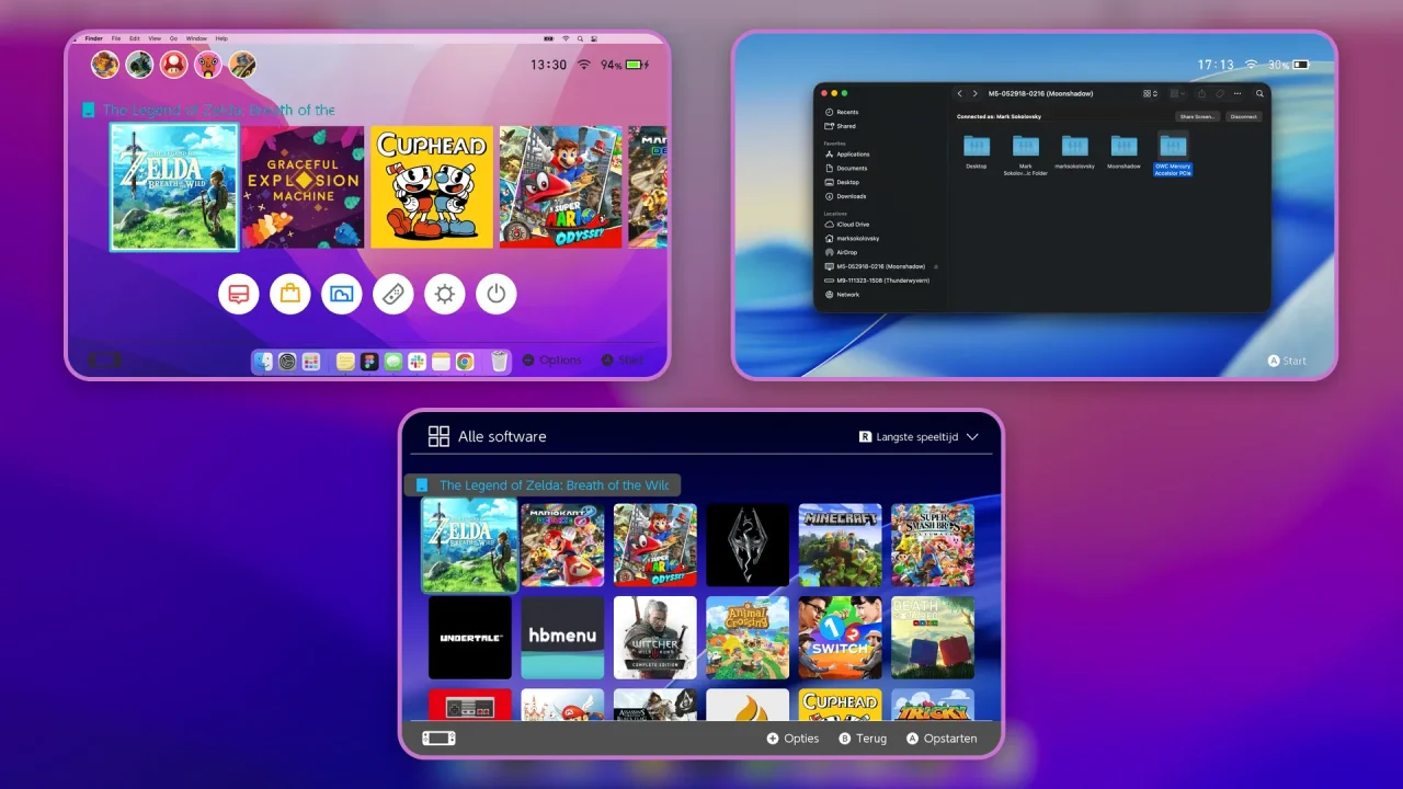Liquid Glass Pack | Switch Theme Packs | Themezer