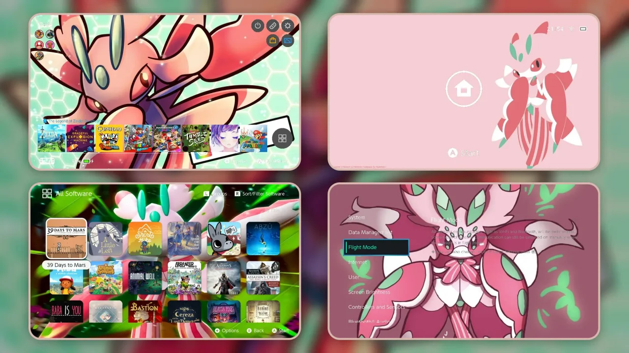 LurantisSet | Switch Theme Packs | Themezer
