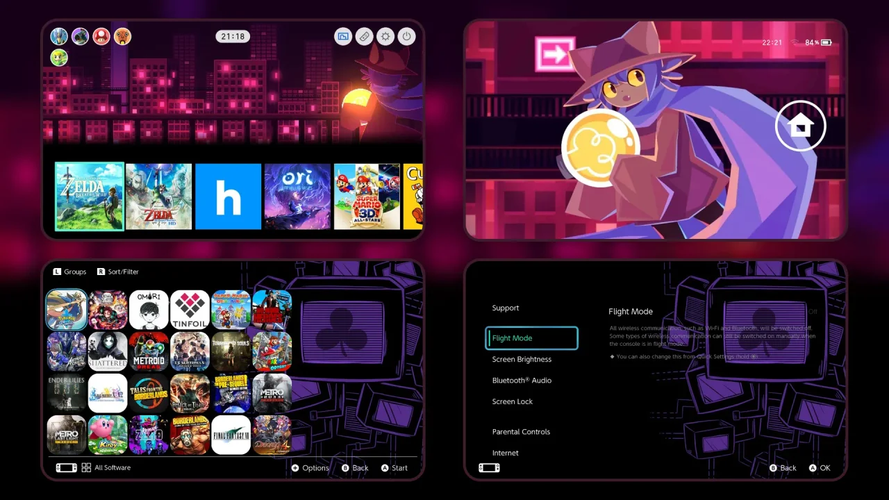 OneShot Theme | Switch Theme Packs | Themezer