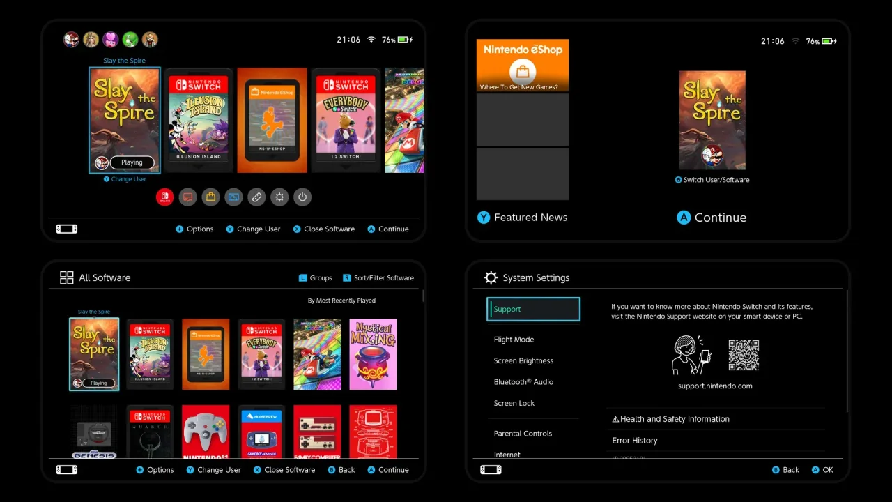 OLED Verical OEM | Switch Theme Packs | Themezer
