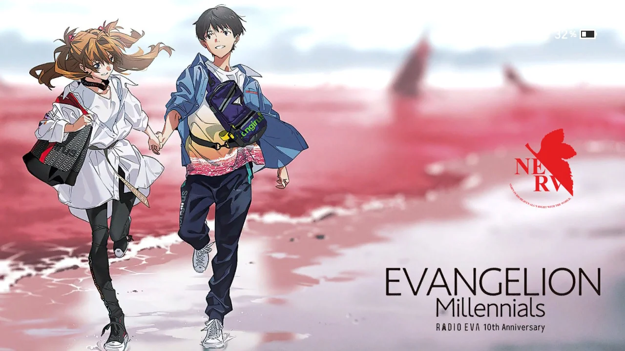EVA_Asuka_Xinji_LockScreen2 | Lockscreen | Switch Themes | Themezer