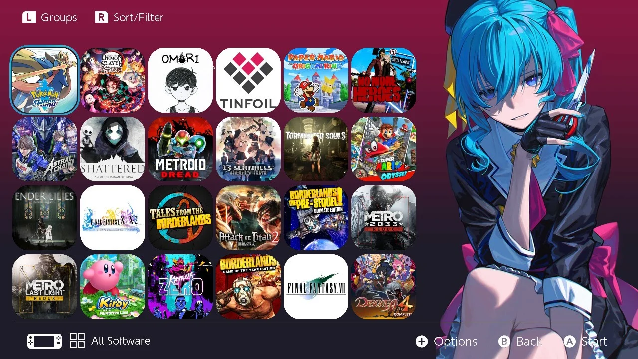 Hoshimachi Suisei | All Apps | Switch Themes | Themezer