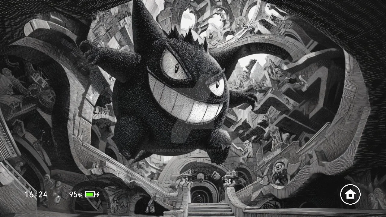 gengar black locks | Lockscreen | Switch Themes | Themezer