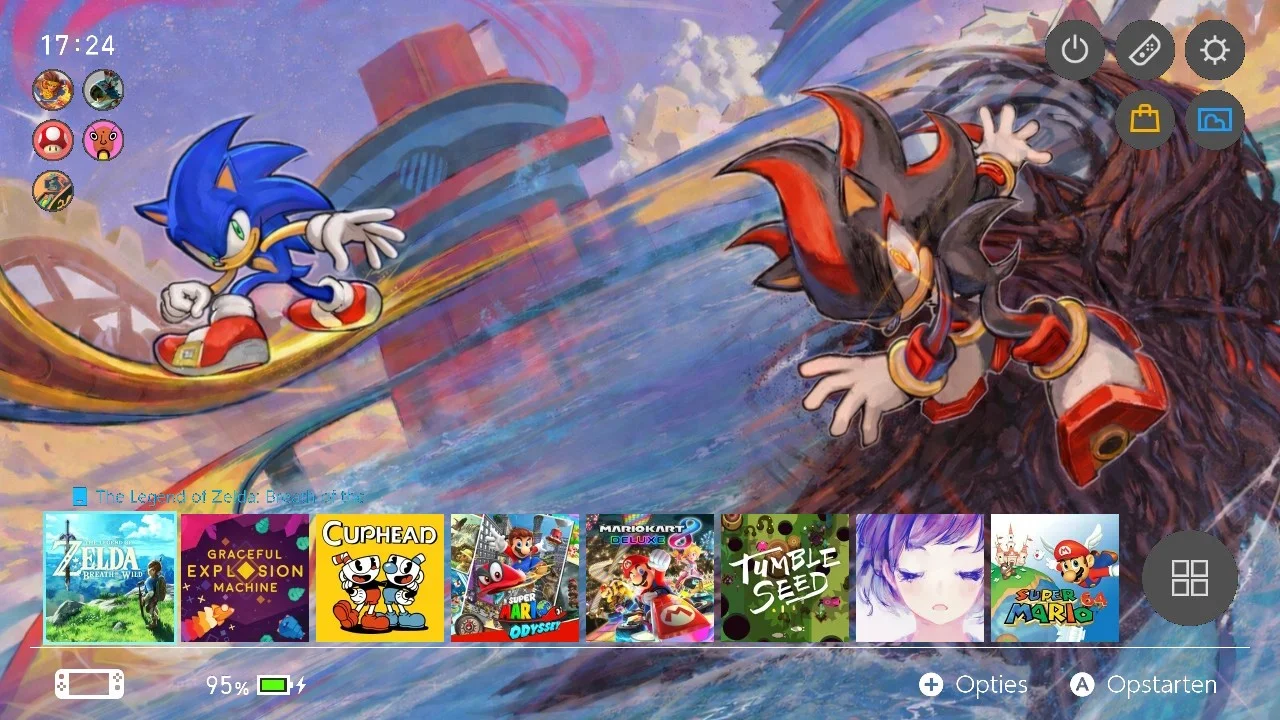 Shadow Home Menu | Home Menu | Switch Themes | Themezer