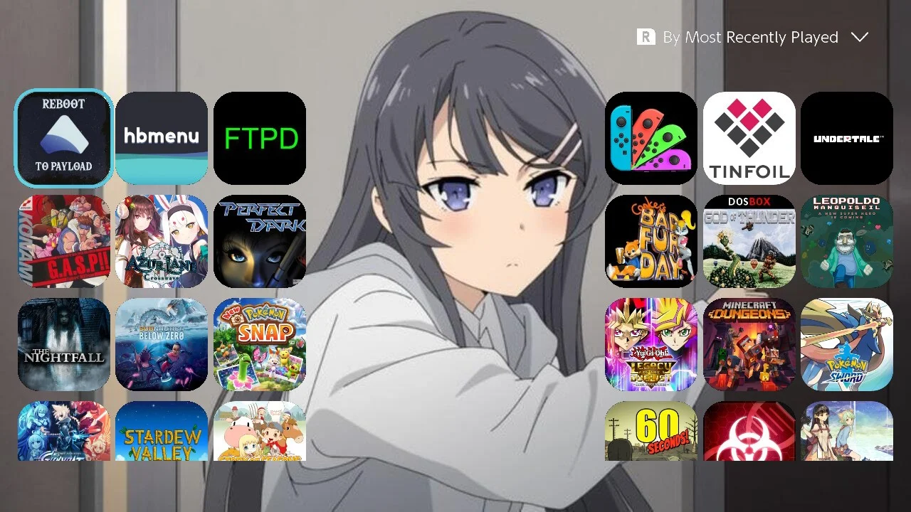 Mai Sakurajima | All Apps | Switch Themes | Themezer