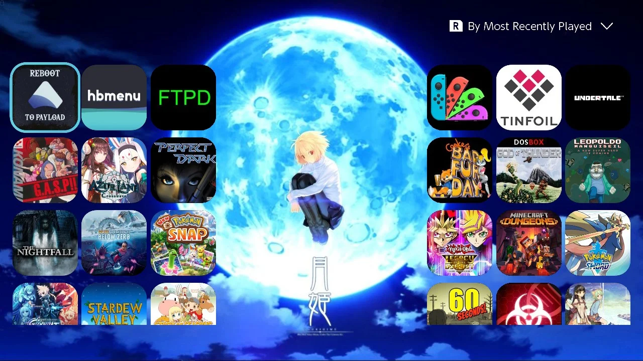 Tsukihime | All Apps | Switch Themes | Themezer