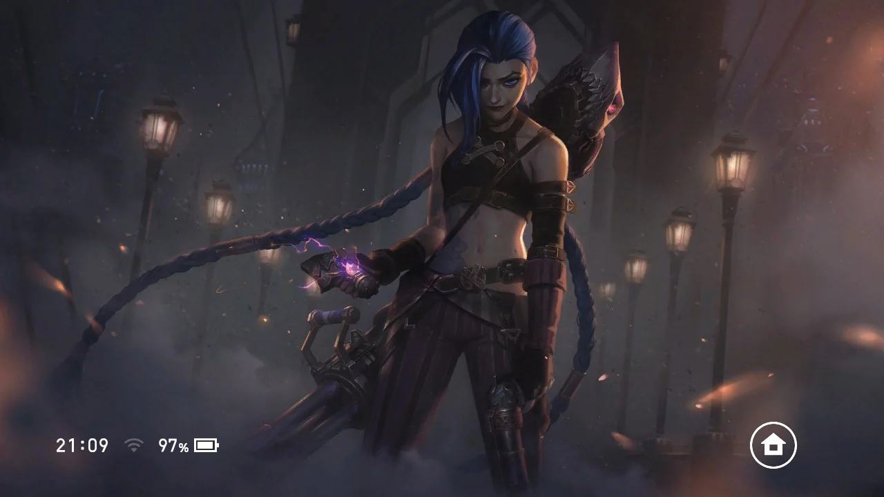 Jinx Lock Screen | Lockscreen | Switch Themes | Themezer