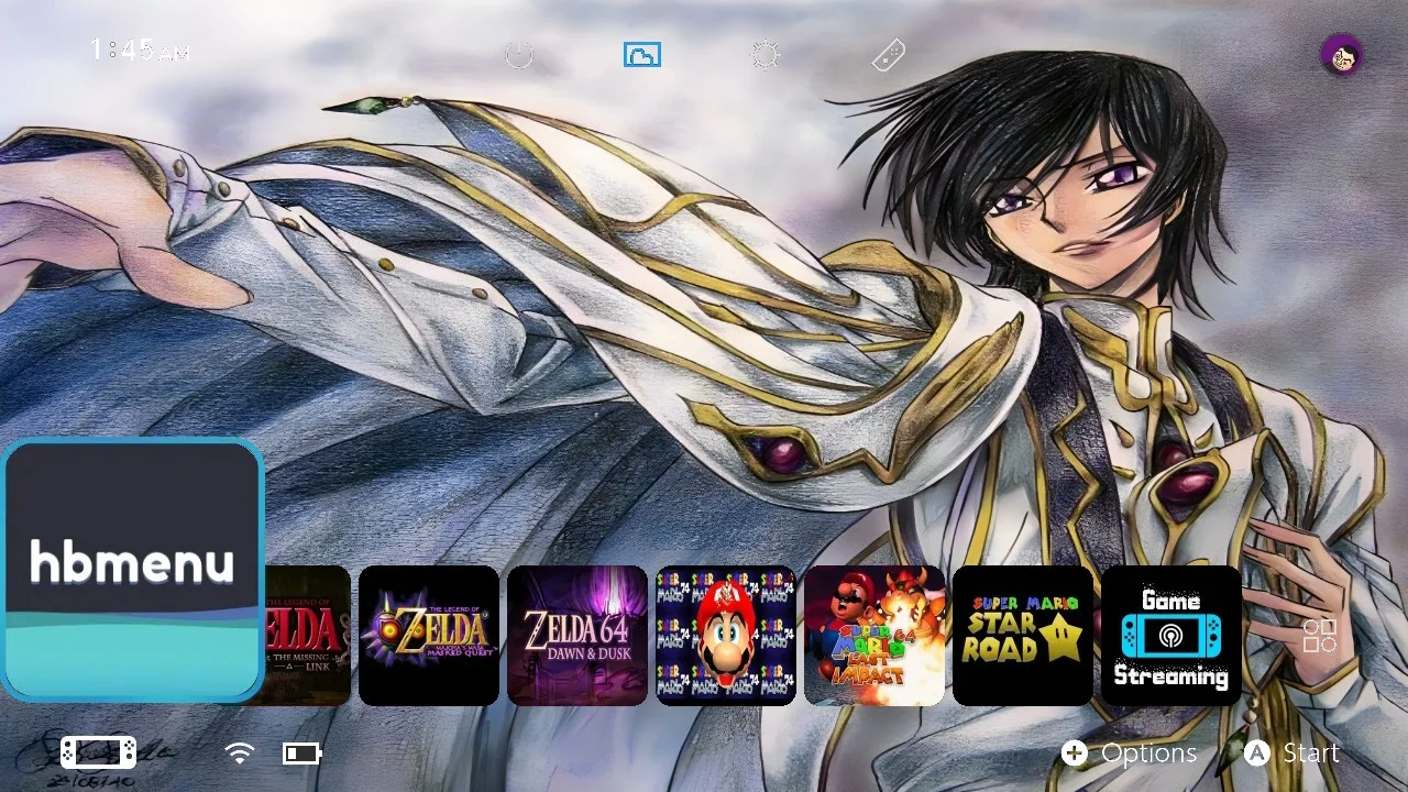 Lelouch Code Geass | Home Menu | Switch Themes | Themezer