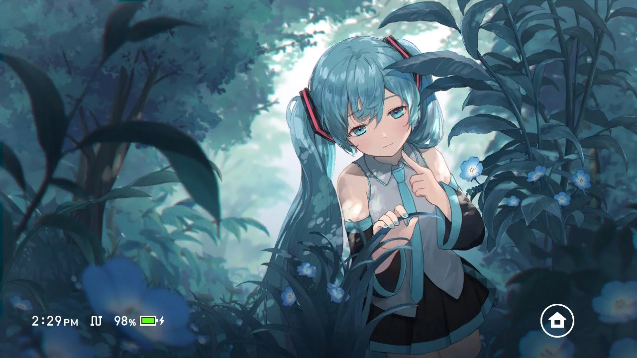 Miku Lock In Hatsune Miku Lock Screen | Lockscreen | Switch Themes | Themezer