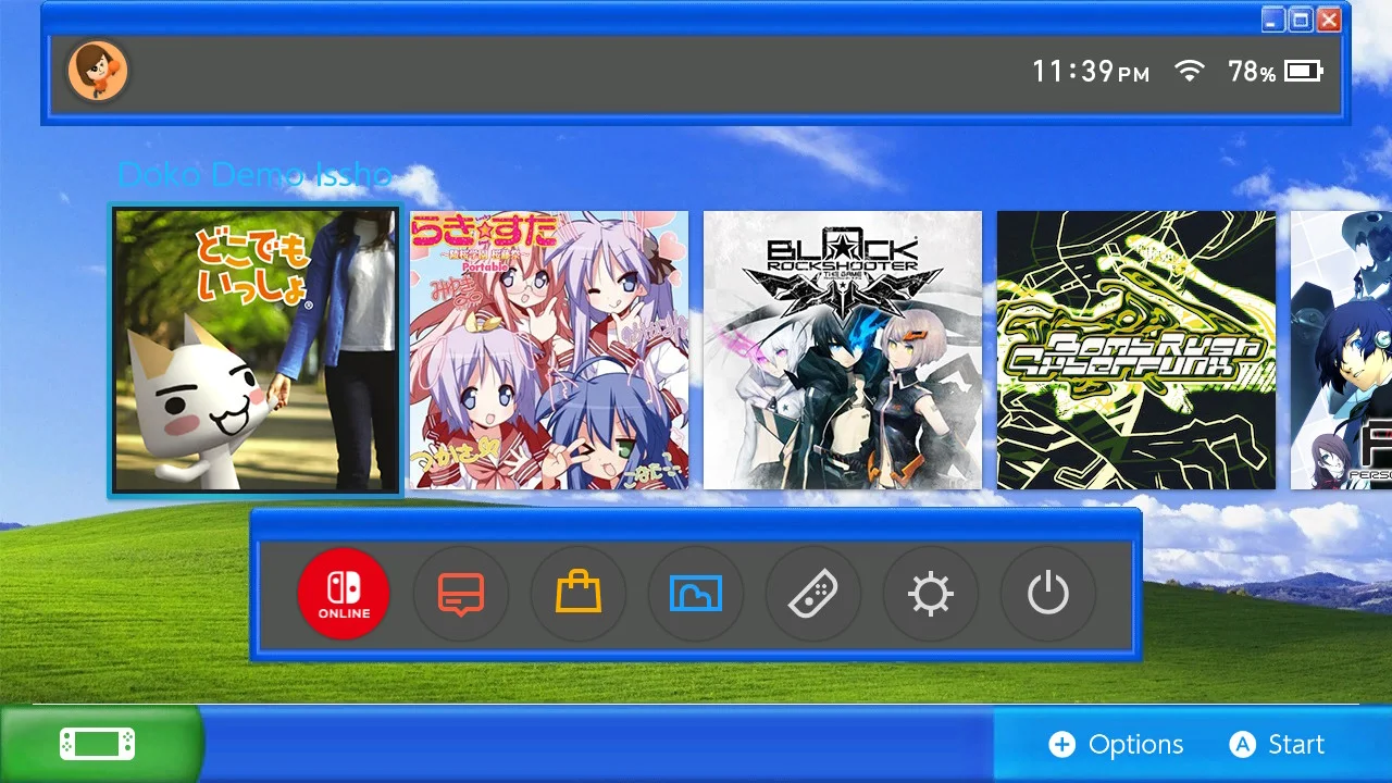 Windows XP - Home Menu (v20.0) | Home Menu | Switch Themes | Themezer