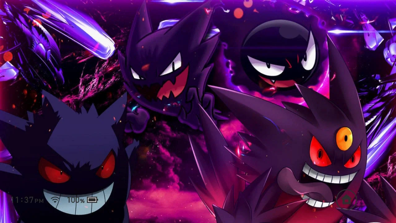 Gengar Lockscreen | Lockscreen | Switch Themes | Themezer