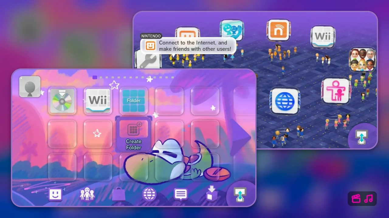 Sleepy Yoshi | Wii U Themes | Themezer